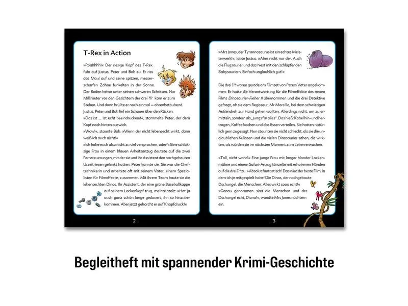 Kosmos Krimi-Puzzle Die drei??? T-Rex in Action Kosmos Krimi-Puzzle Die drei??? T-Rex in Action
