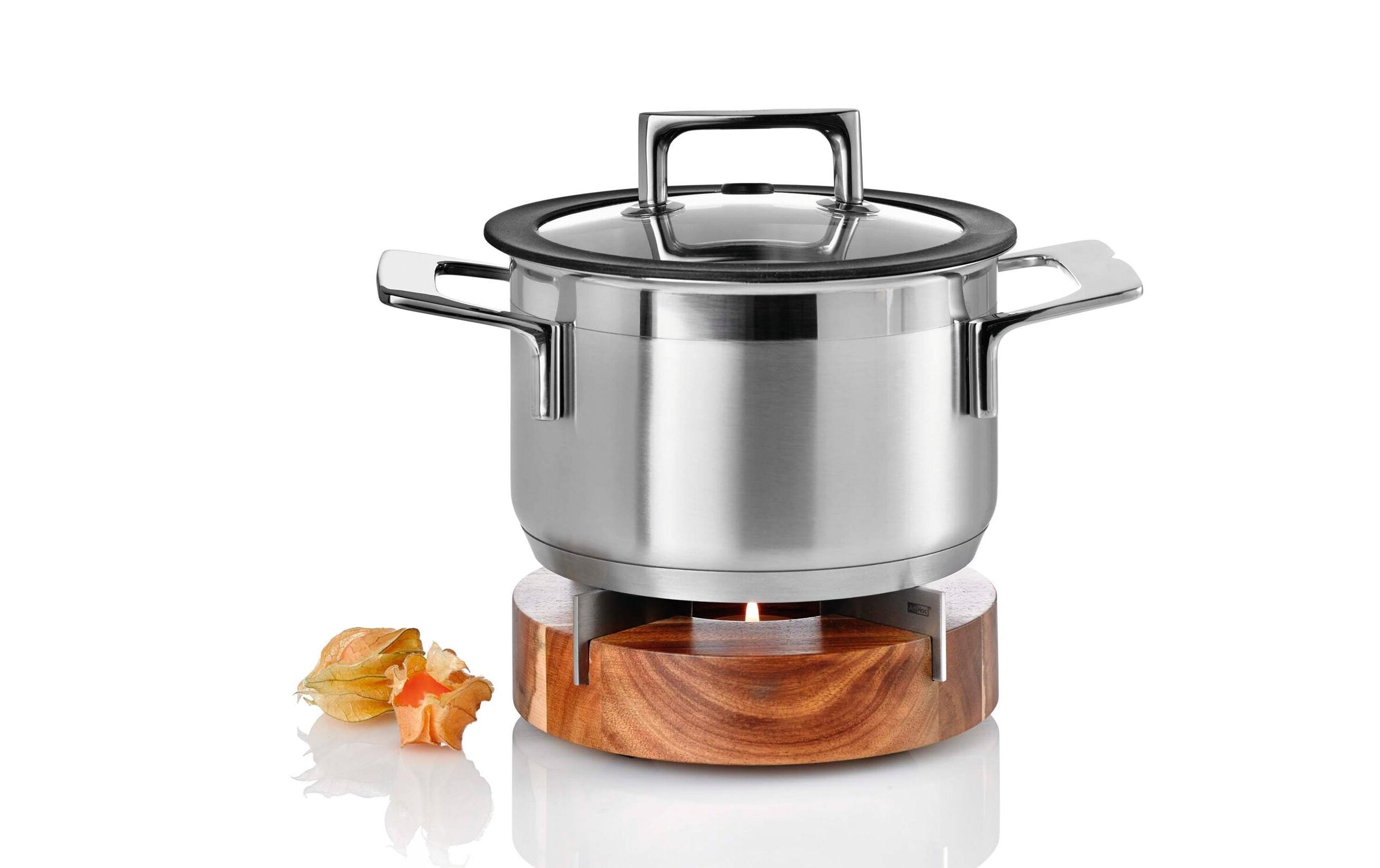 AdHoc Stövchen Tuto Ø 16 cm, Braun