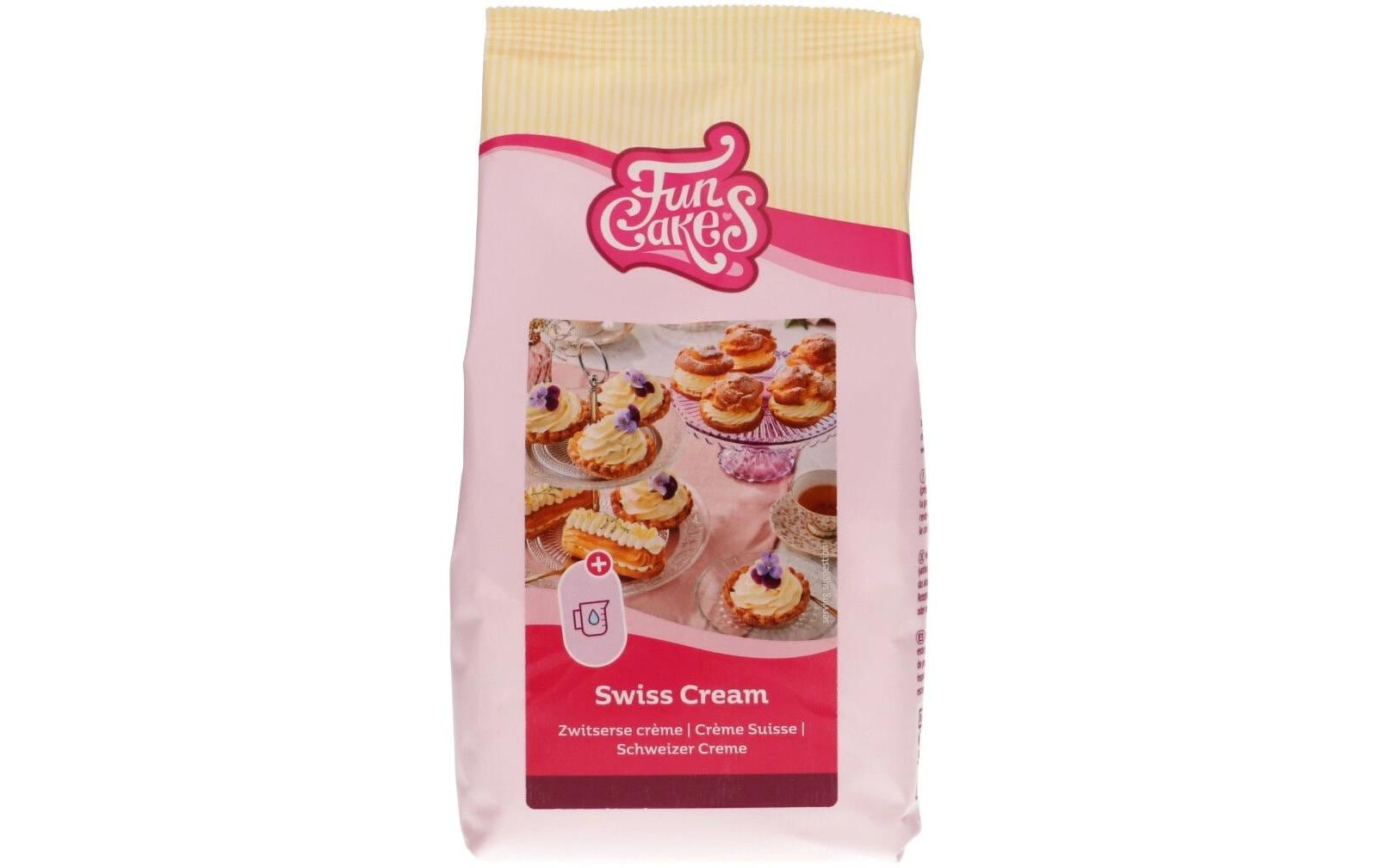 Funcakes Mischung für Swiss Cream und Schweizer Sahne 500g