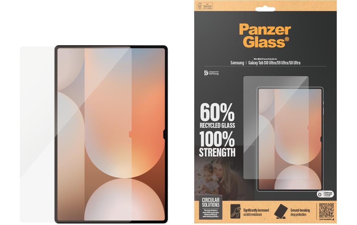 Panzerglass Ultra Wide Fit Galaxy Tab S8 Ultra/S9 Ultra/S10 Ultra Panzerglass Ultra Wide Fit Galaxy Tab S8 Ultra/S9 Ultra/S10 Ultra