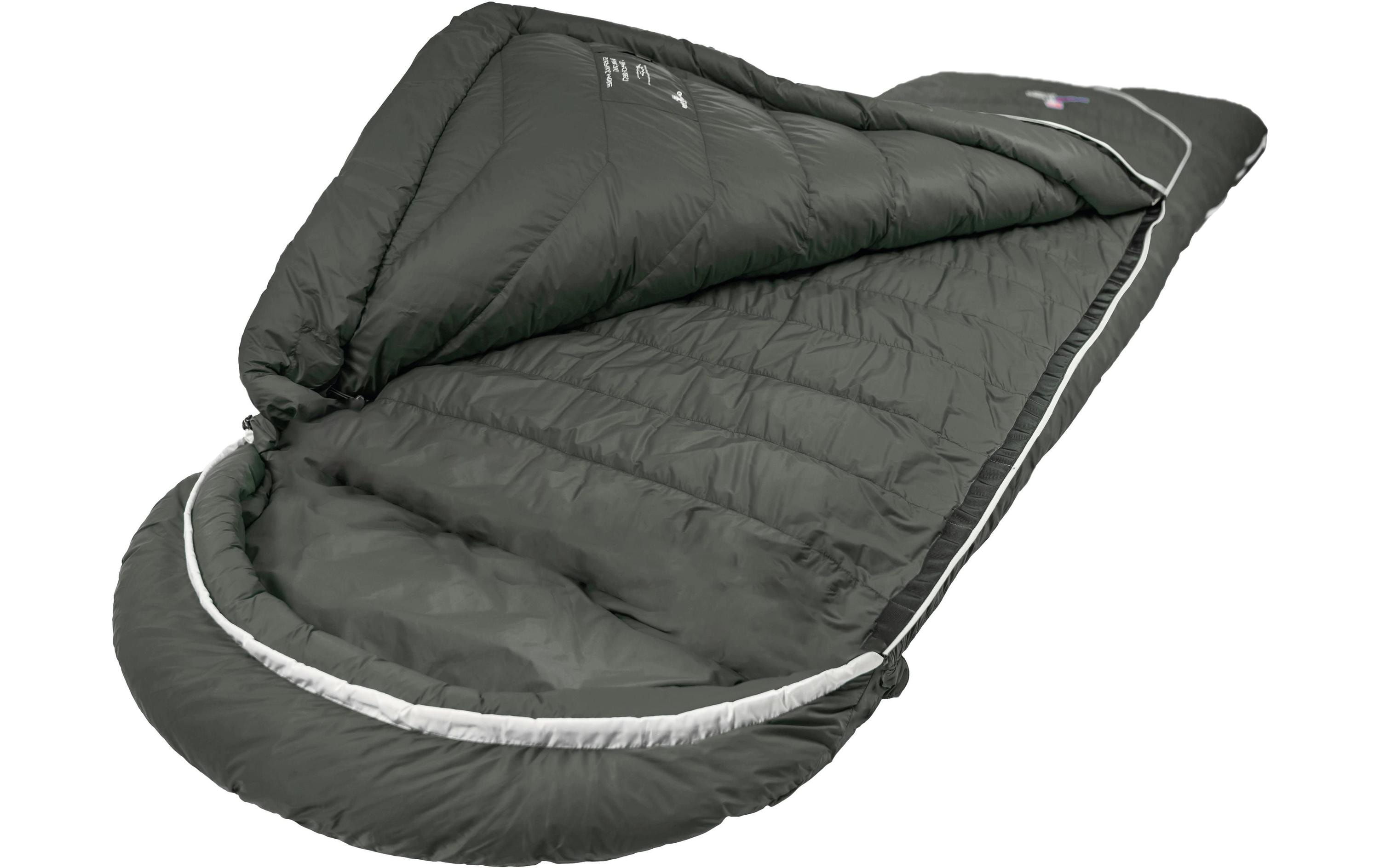 Grüezi Bag Schlafsack Biopod DownWool Summer Comfort Nylon, Deep Forest