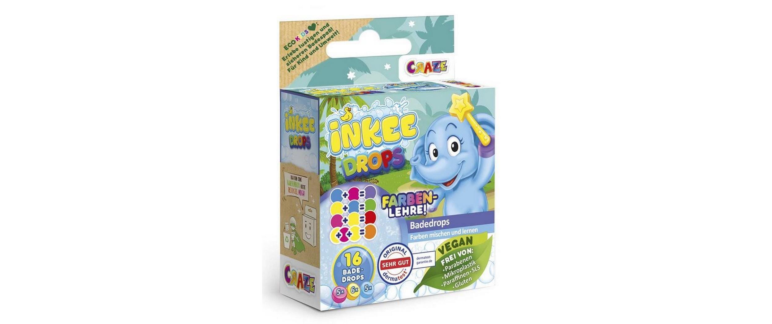 Craze Badespass Inkee Badedrops 16 Stück Craze Badespass Inkee Badedrops 16 Stück