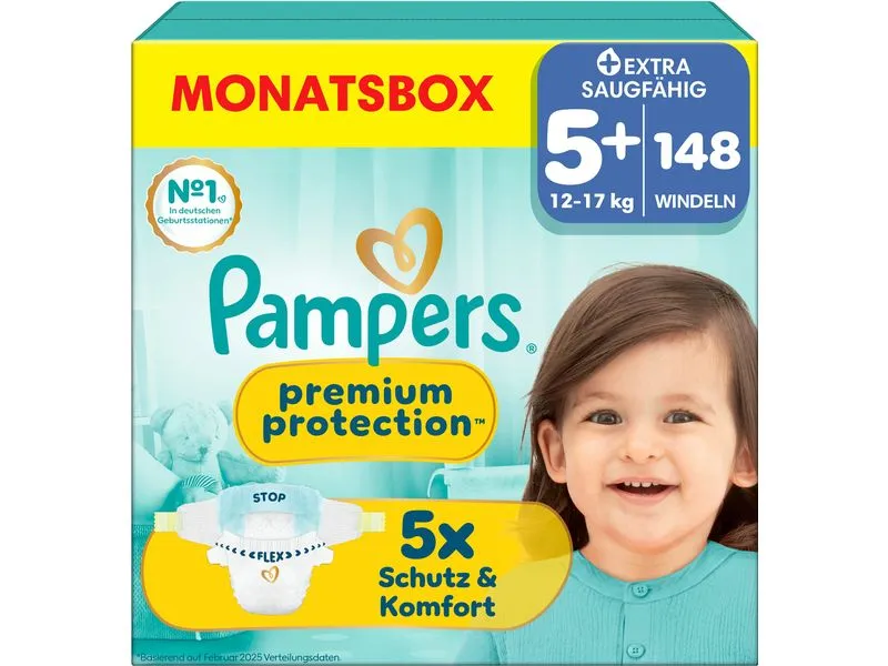 Pampers Windeln Premium Protection Grösse 5 Pampers Windeln Premium Protection Grösse 5