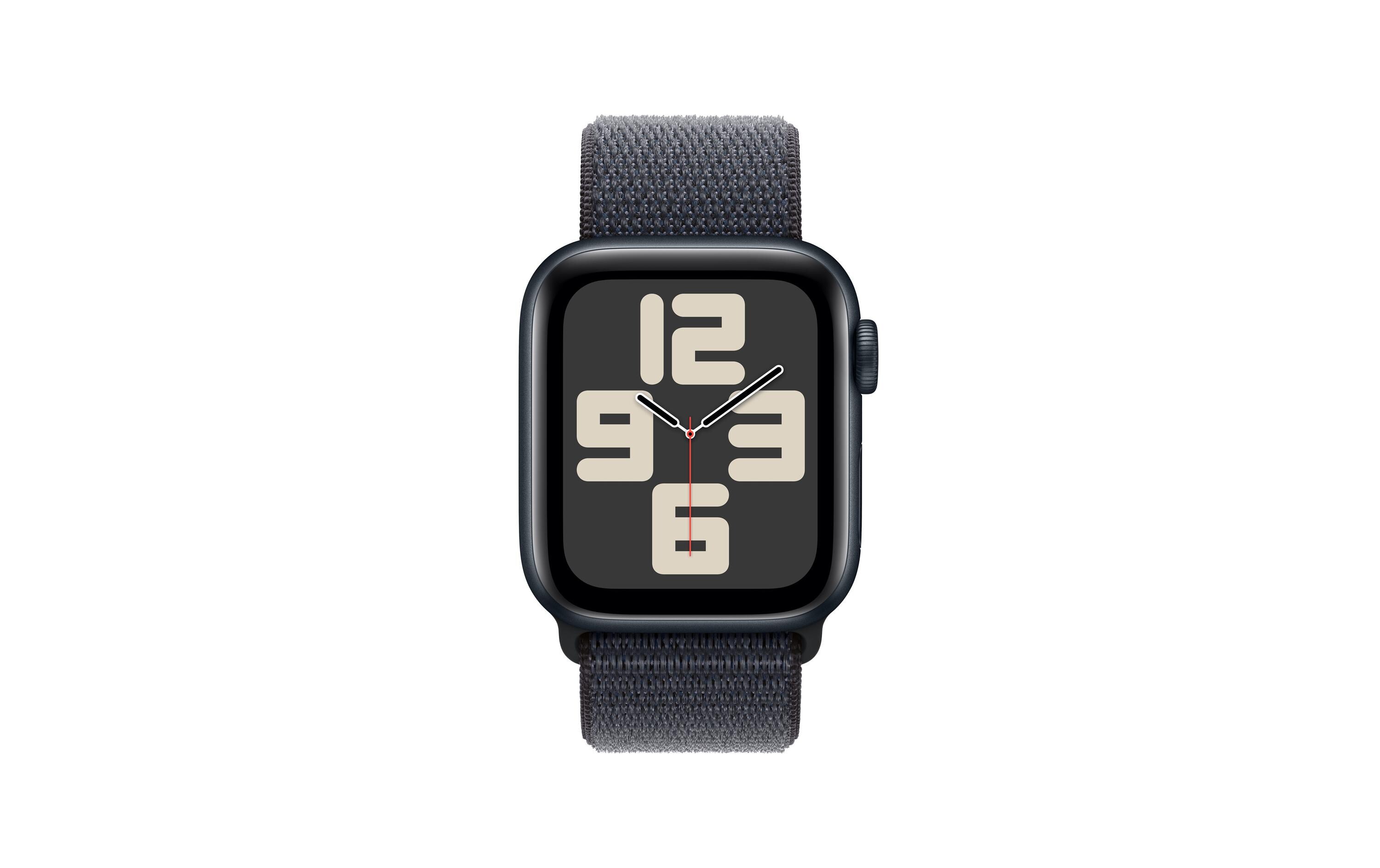 Apple Watch SE 2024 40 mm LTE Alu Sport Loop Mitternacht