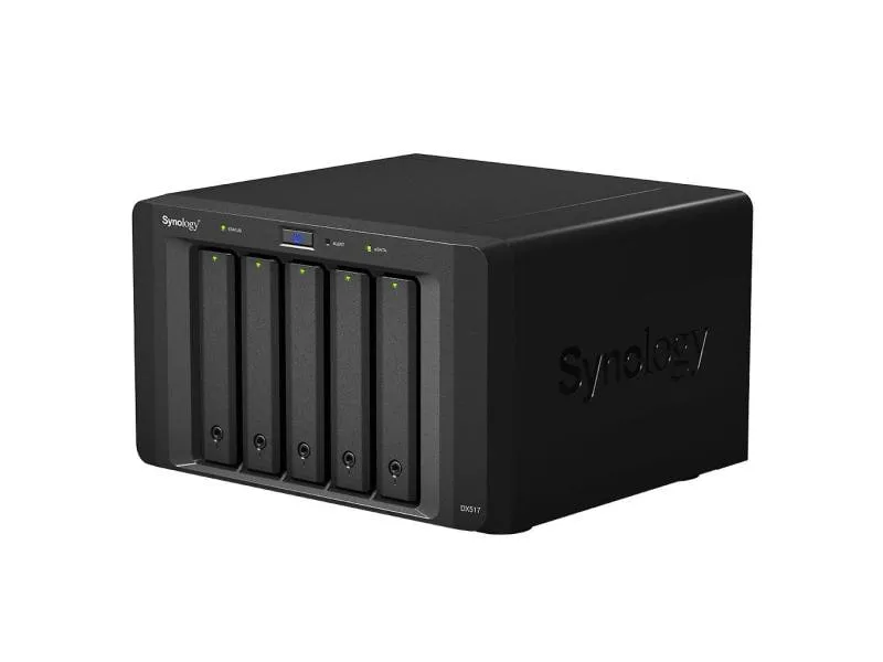 Synology NAS-Erweiterungsgehäuse DX517 5-bay Synology NAS-Erweiterungsgehäuse DX517 5-bay