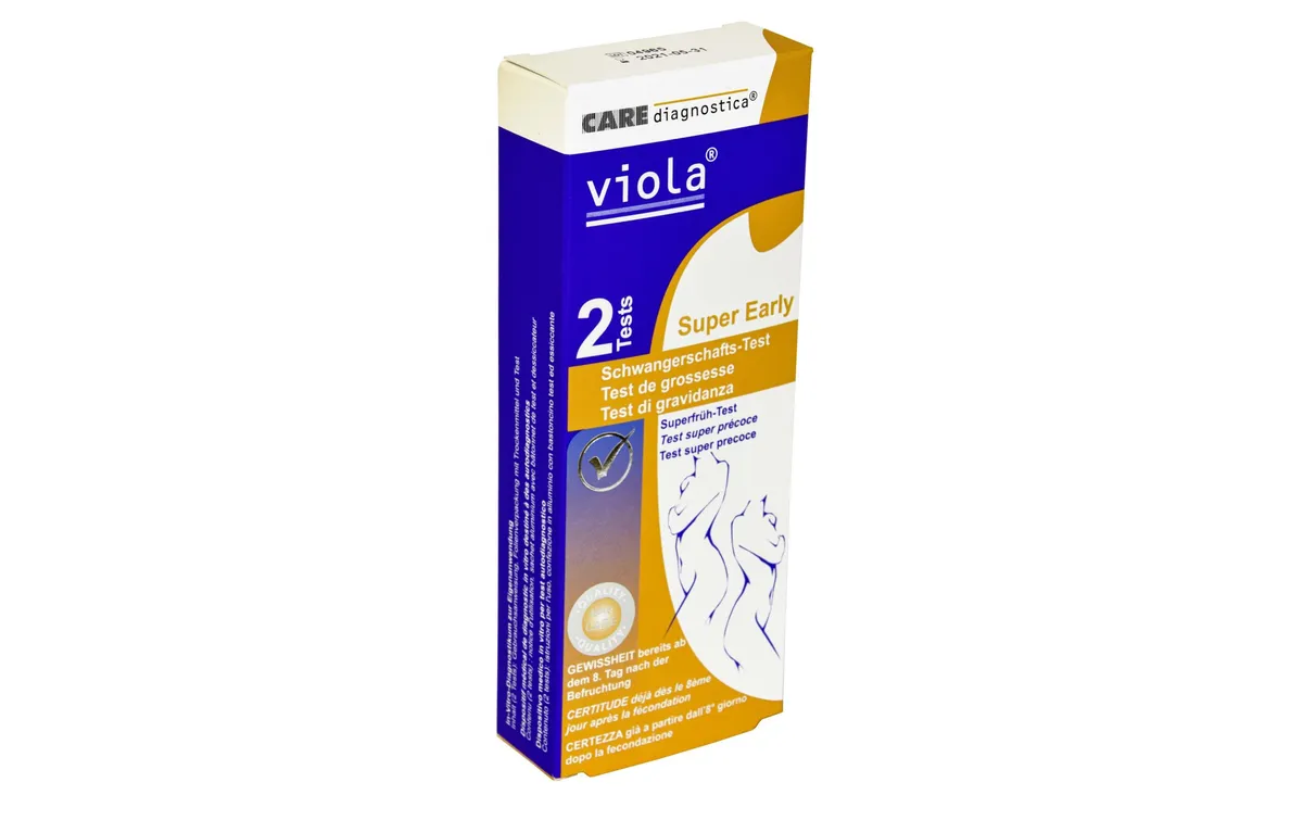 Viola Schwangerschaftstest Super Early 2 Stück Viola Schwangerschaftstest Super Early 2 Stück