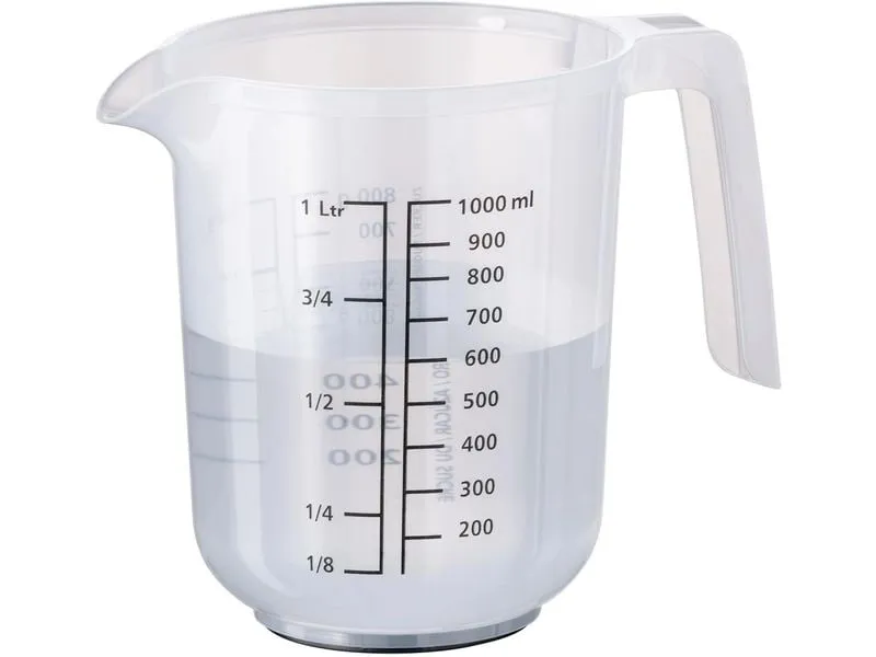 APS Rührbecher mit Deckel MIXUP 1 l, Transparent APS Rührbecher mit Deckel MIXUP 1 l, Transparent