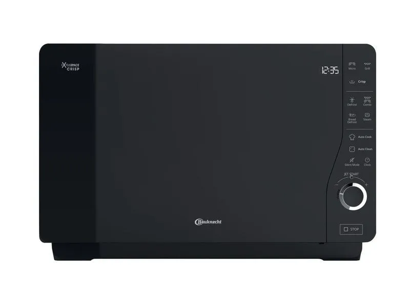 Bauknecht Mikrowelle MW 427 SL CH Schwarz/Silber Bauknecht Mikrowelle MW 427 SL CH Schwarz/Silber