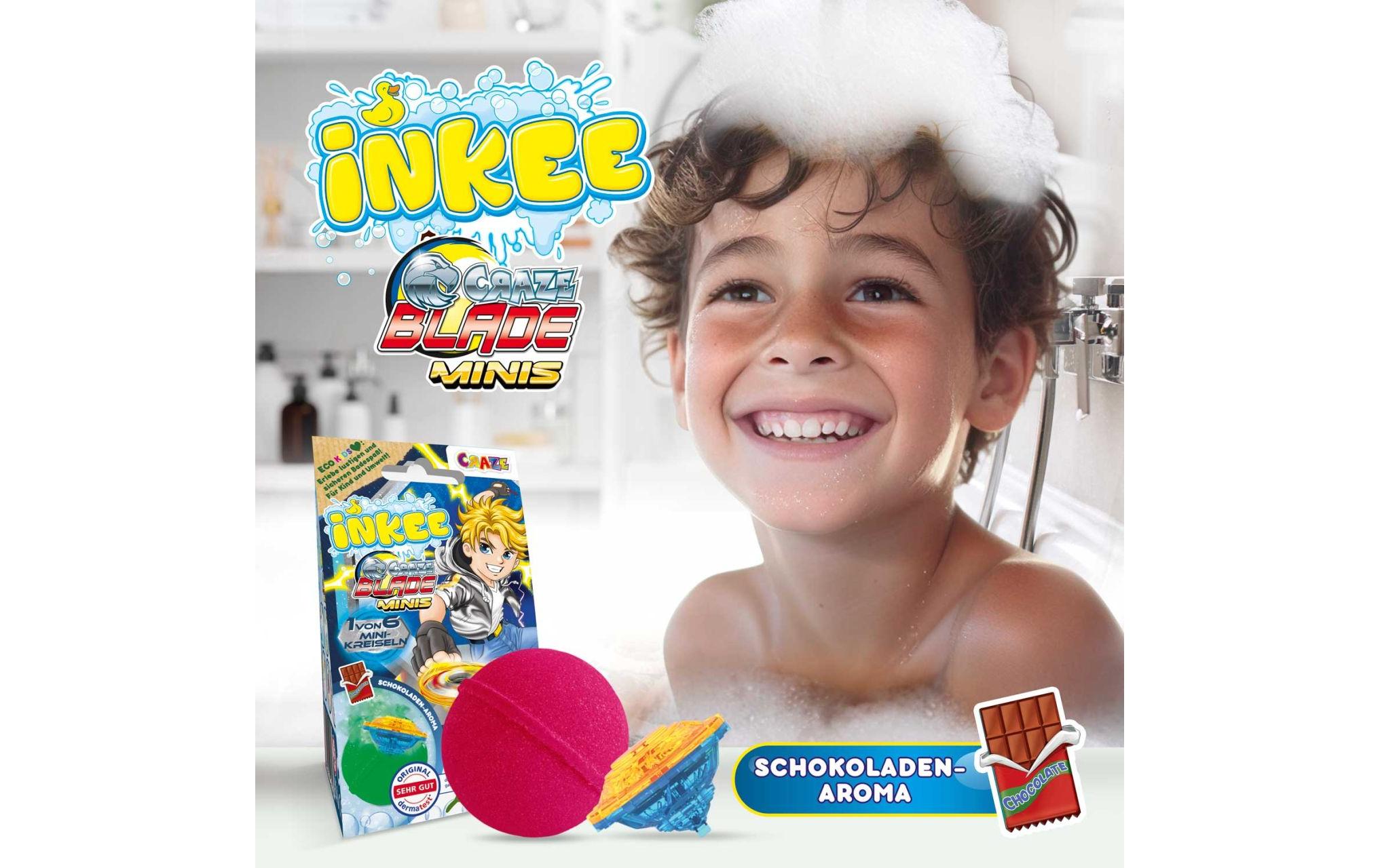 Craze Badespass Inkee Überraschungsbadekugel Blade 1 Stück