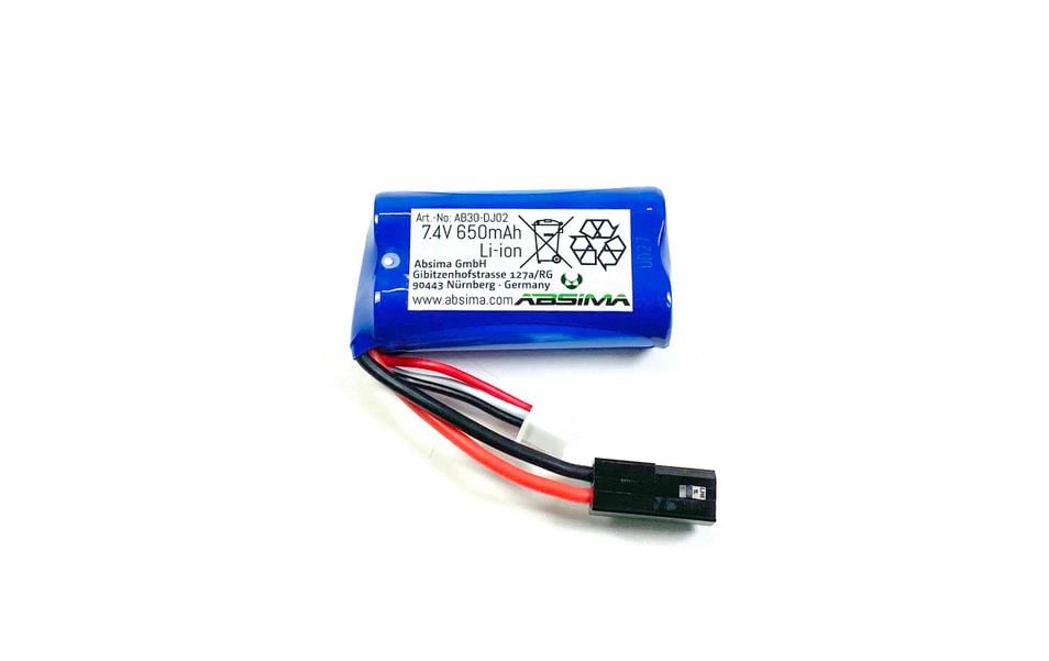 Absima RC-Akku 7.4 V 650 mAh Li-ion Absima RC-Akku 7.4 V 650 mAh Li-ion