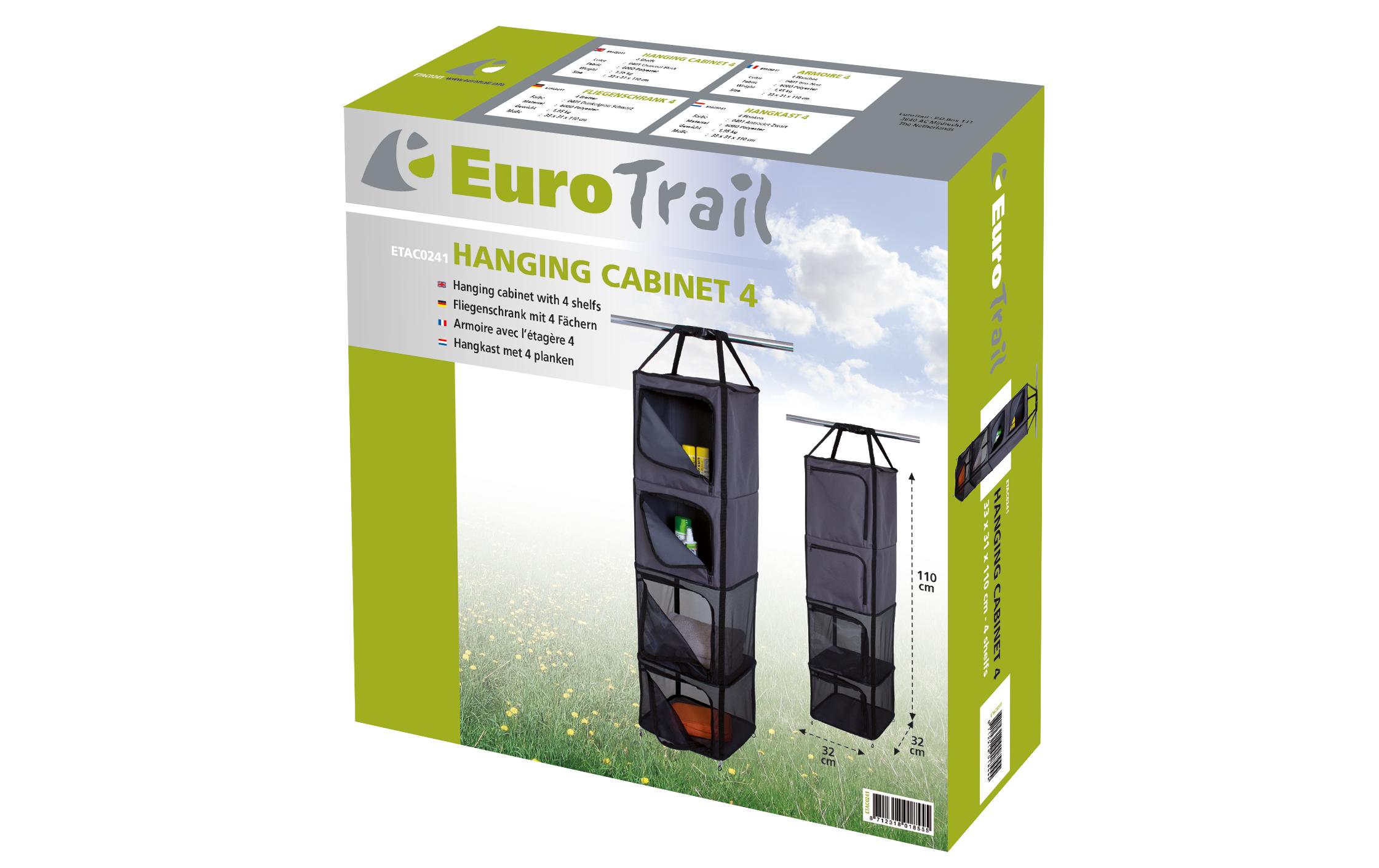 Eurotrail Hängeregal 4 Ablagefächer Eurotrail Hängeregal 4 Ablagefächer