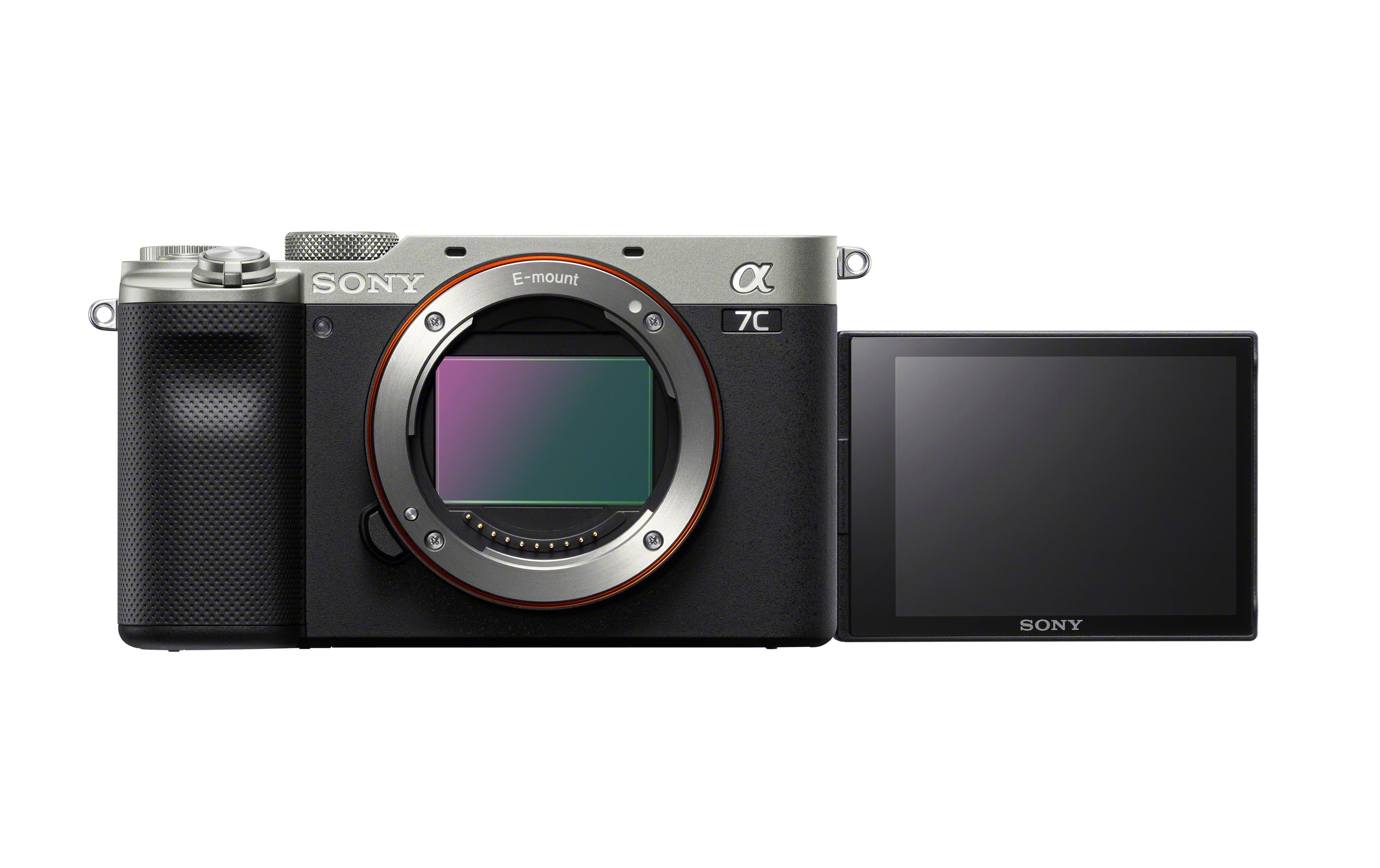 Sony Fotokamera Alpha 7C Kit 28-60 Silber Sony Fotokamera Alpha 7C Kit 28-60 Silber