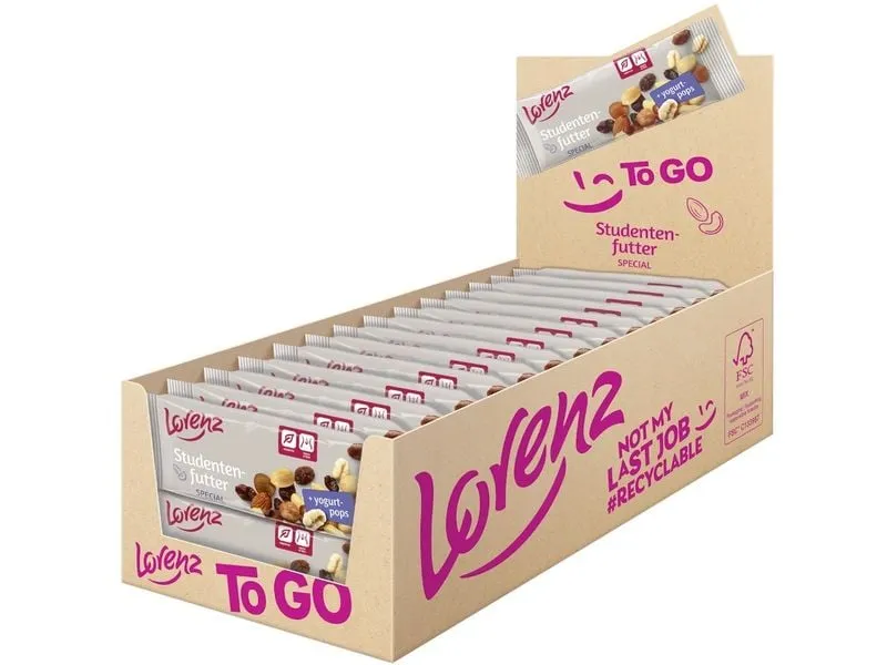 Lorenz Studentenfutter Box 28 x 40 g Lorenz Studentenfutter Box 28 x 40 g