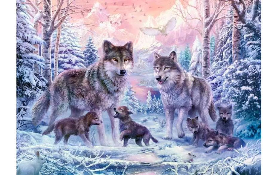 Ravensburger Puzzle Arktische Wölfe