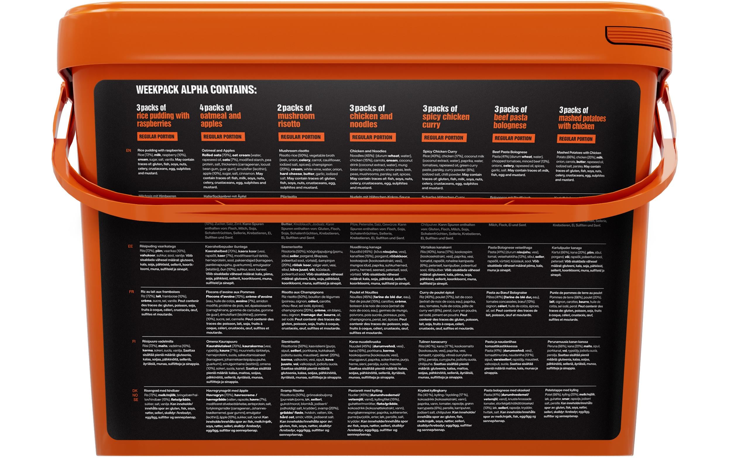 Tactical Foodpack Hauptgericht Survival Pack Mike Tactical Foodpack Hauptgericht Survival Pack Mike