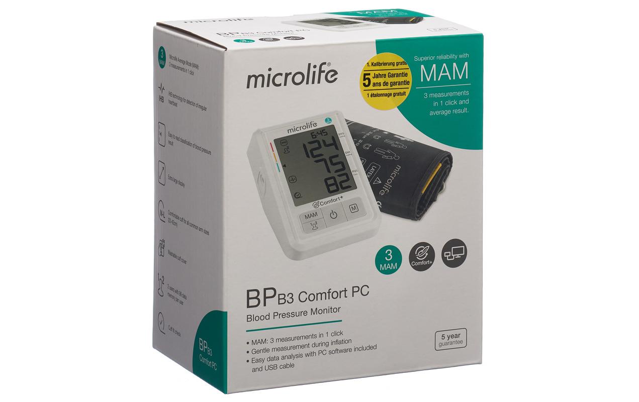 microlife Blutdruckmessgerät BP B3 Comfort PC