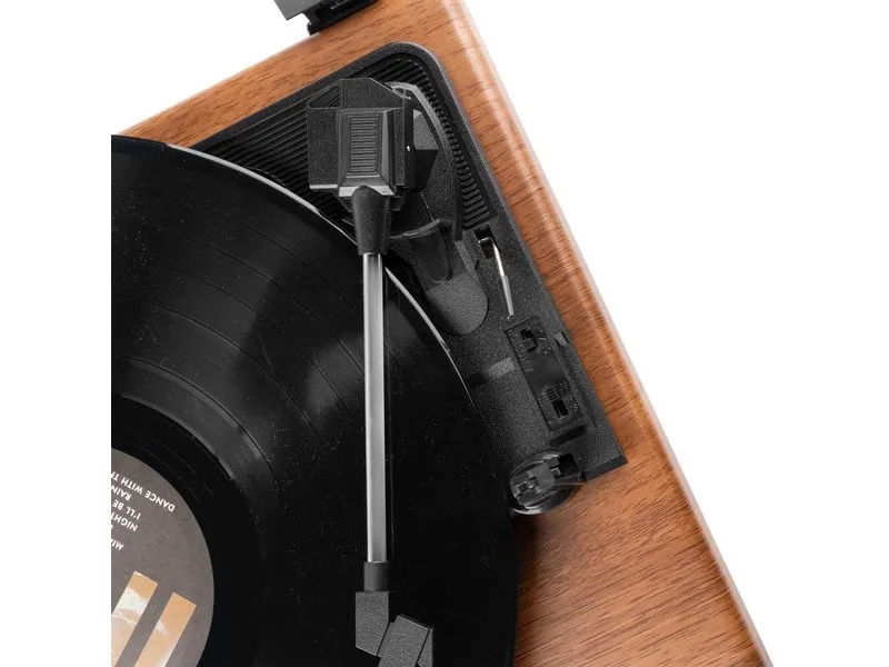 Audizio Plattenspieler mit Bluetooth RP112L Dunkelbraun Audizio Plattenspieler mit Bluetooth RP112L Dunkelbraun