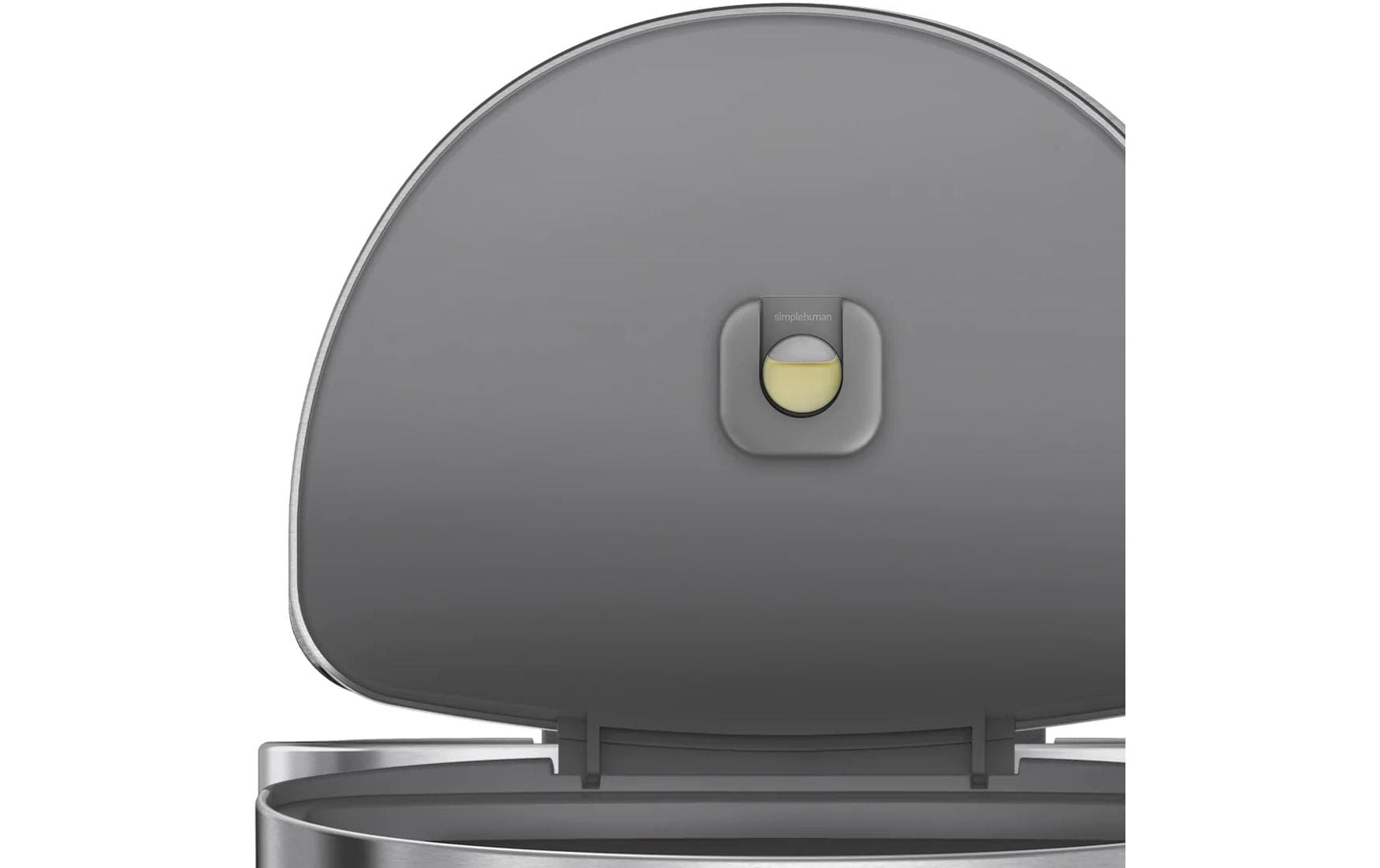 Simplehuman Treteimer CW2030 45 Liter, Silber