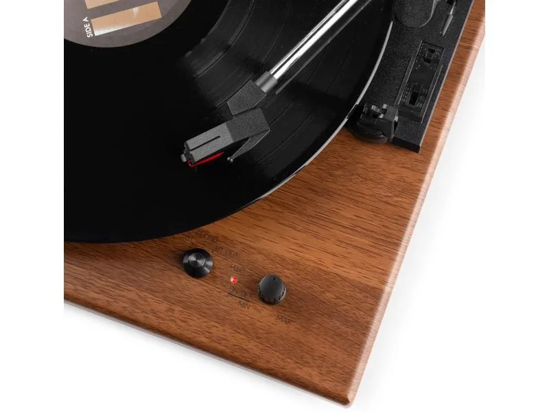 Audizio Plattenspieler mit Bluetooth RP112L Dunkelbraun