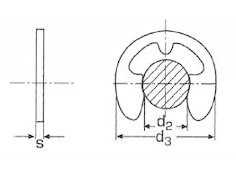 EP E-Clip 1,5 mm 10 Stück EP E-Clip 1,5 mm 10 Stück