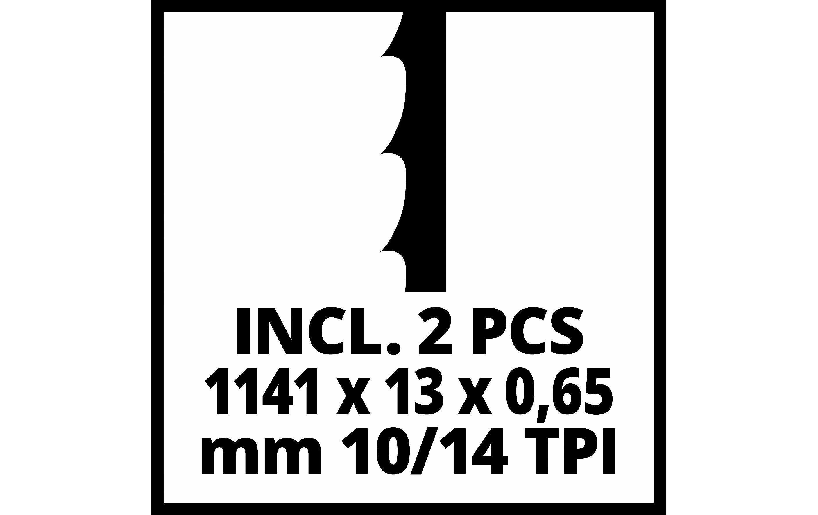 Einhell Akku-Bandsäge TE-MB 18/127 U Li-Solo