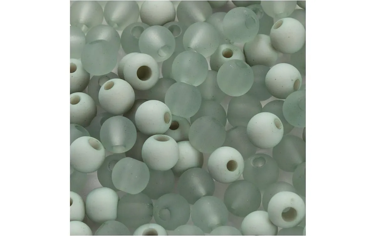 Creativ Company Kunststoffperlen 6 mm, Mint, 150 Stk. Creativ Company Kunststoffperlen 6 mm, Mint, 150 Stk.