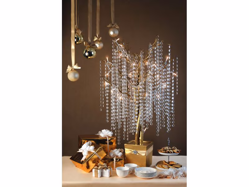 Partydeco Girlande Kristall 1 m