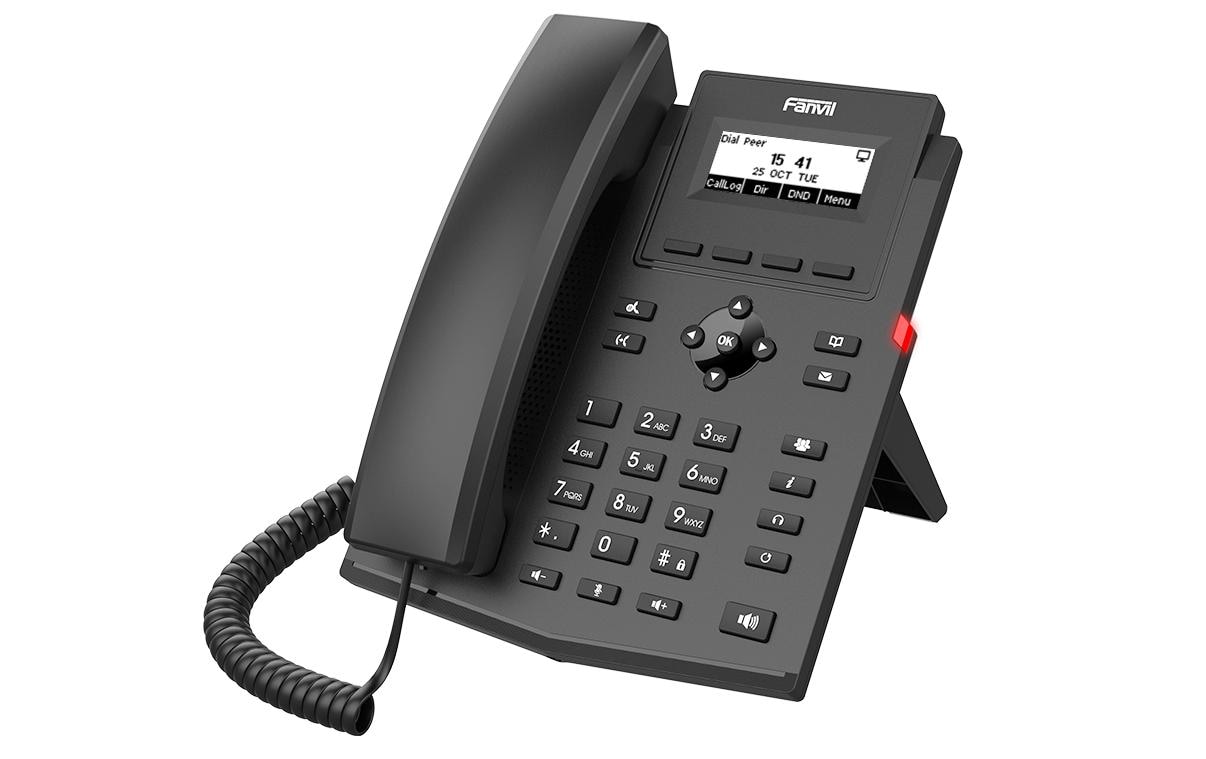 Fanvil Tischtelefon X301W Schwarz Fanvil Tischtelefon X301W Schwarz