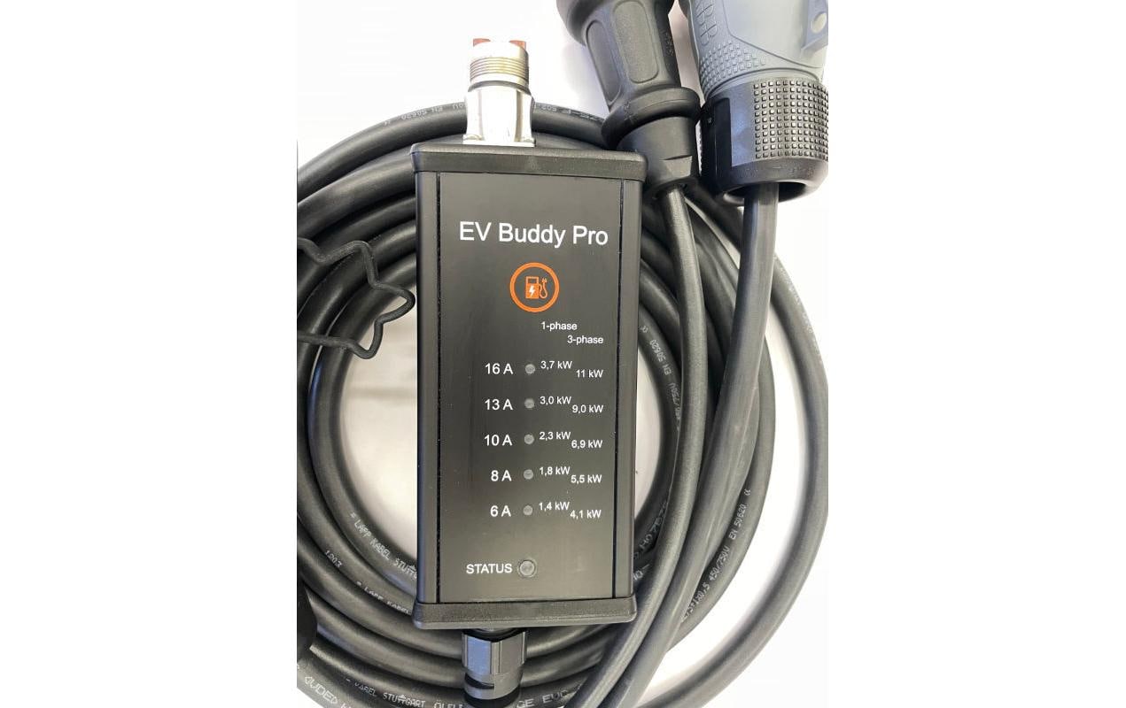 EV Buddy Mobiler Lader EV Buddy Pro – 11 kW Swiss Set Standard 7.5 m