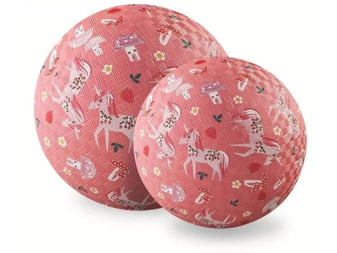 Crocodile Creek Gummiball Unicorn Garden Ø 18 cm Crocodile Creek Gummiball Unicorn Garden Ø 18 cm