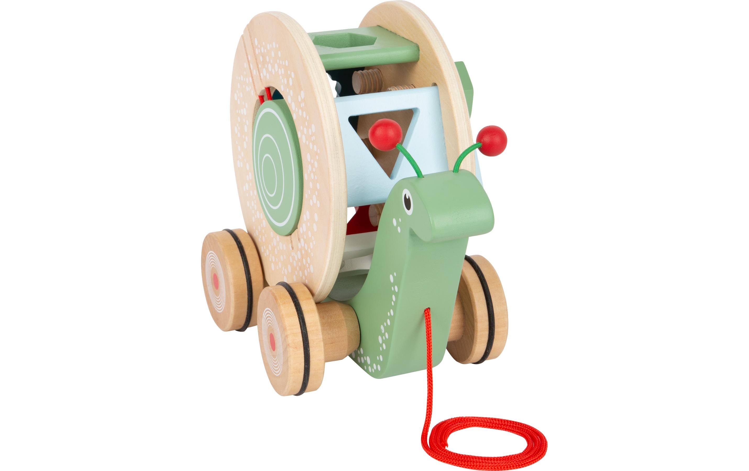 small foot Nachzieh-Stecktier Schnecke