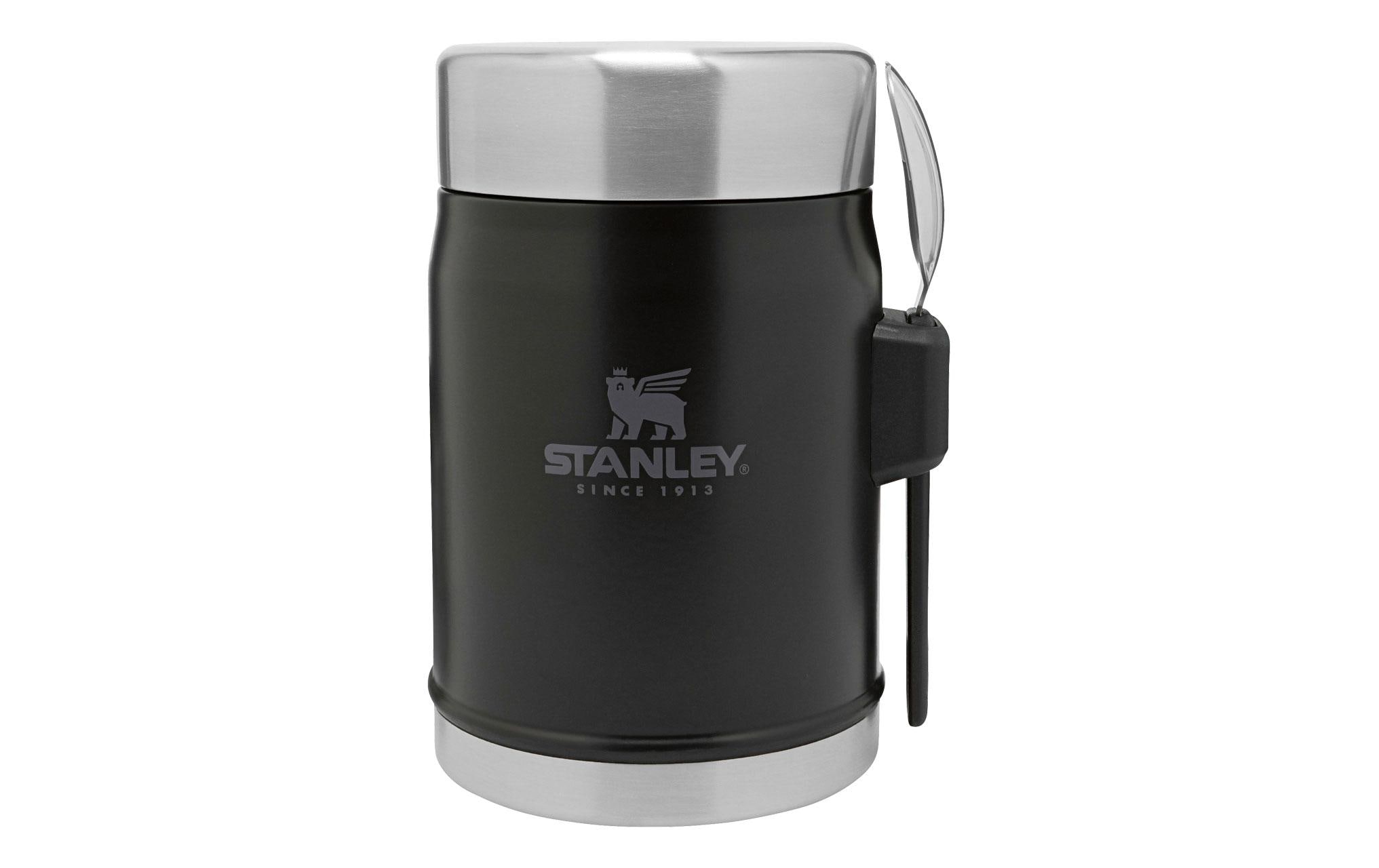 Stanley 1913 Thermo-Foodbehälter Legendary Food Jar + Spork 0.4 l, Black Stanley 1913 Thermo-Foodbehälter Legendary Food Jar + Spork 0.4 l, Black