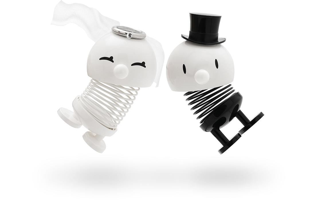 Hoptimist Aufsteller Braut & Bräutigam S 2 Stück