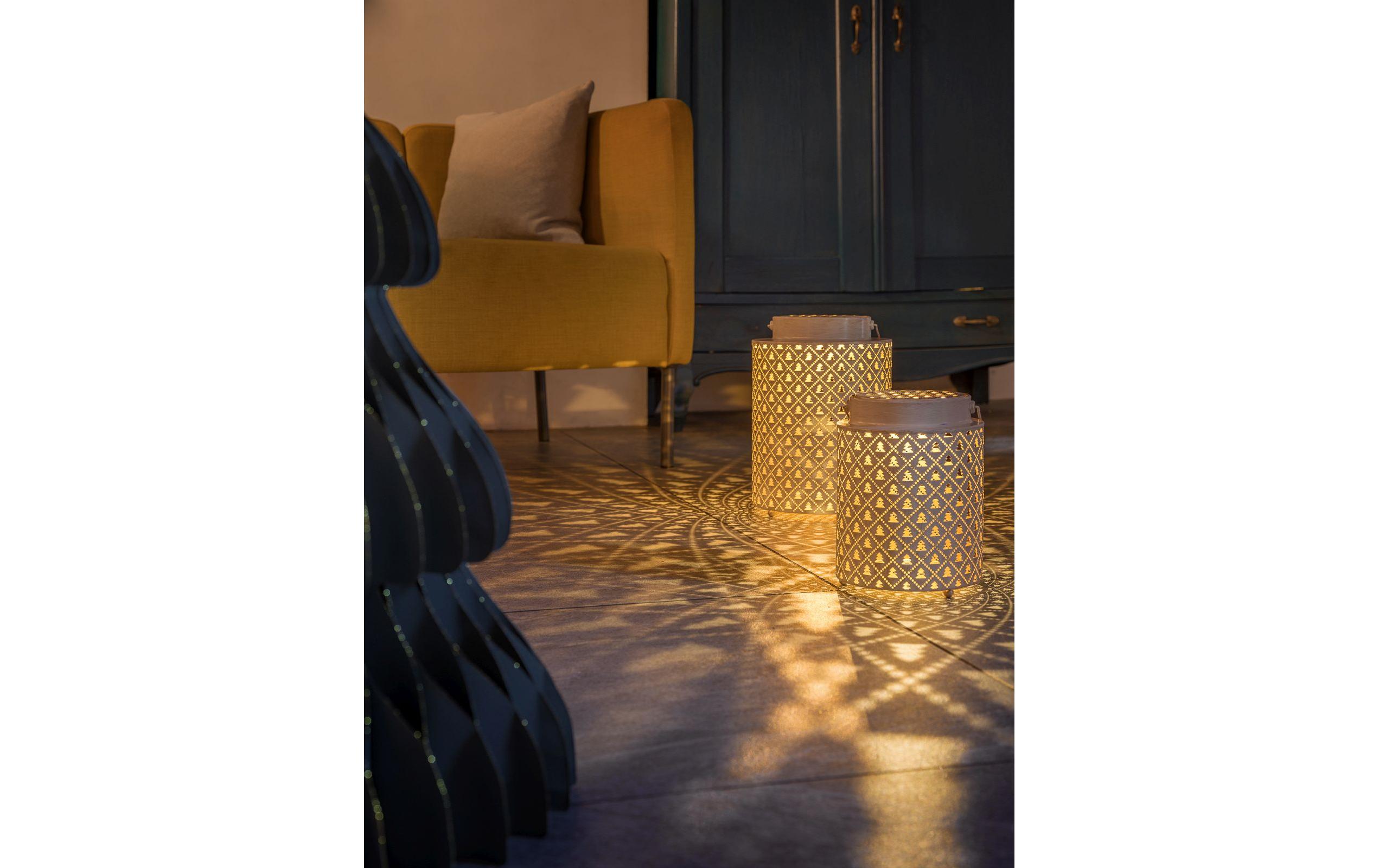 STT Laterne Aura tree, 22 cm