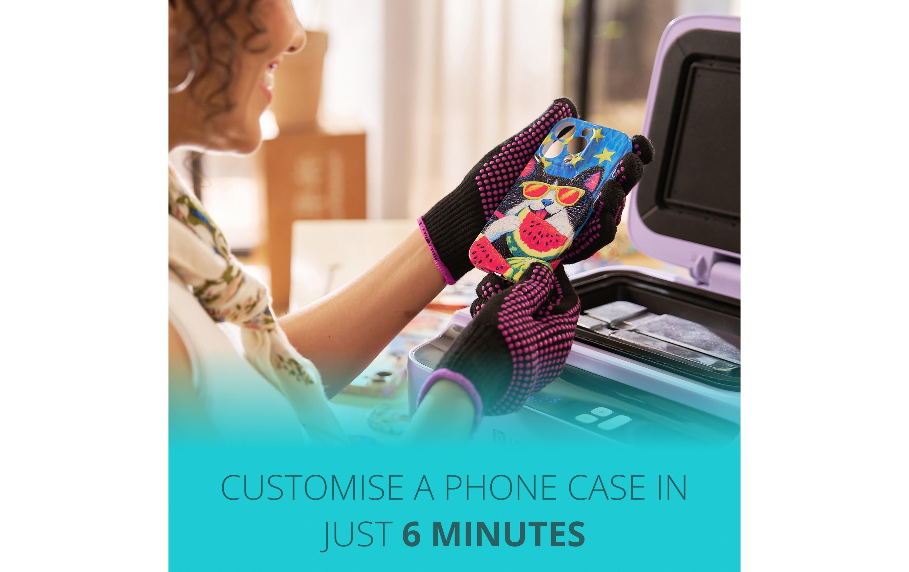 LOKLIK Transferpresse für Handys Lavendel