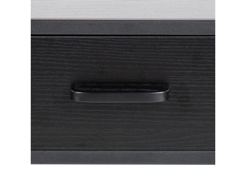 AC Design Nachttisch Seaford 42 x 35 x 63 cm, Schwarz AC Design Nachttisch Seaford 42 x 35 x 63 cm, Schwarz