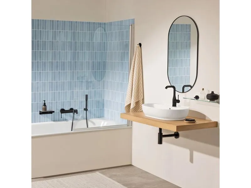 GROHE Essence New Einhebelmischer L-Size mit Ablaufgarnitur