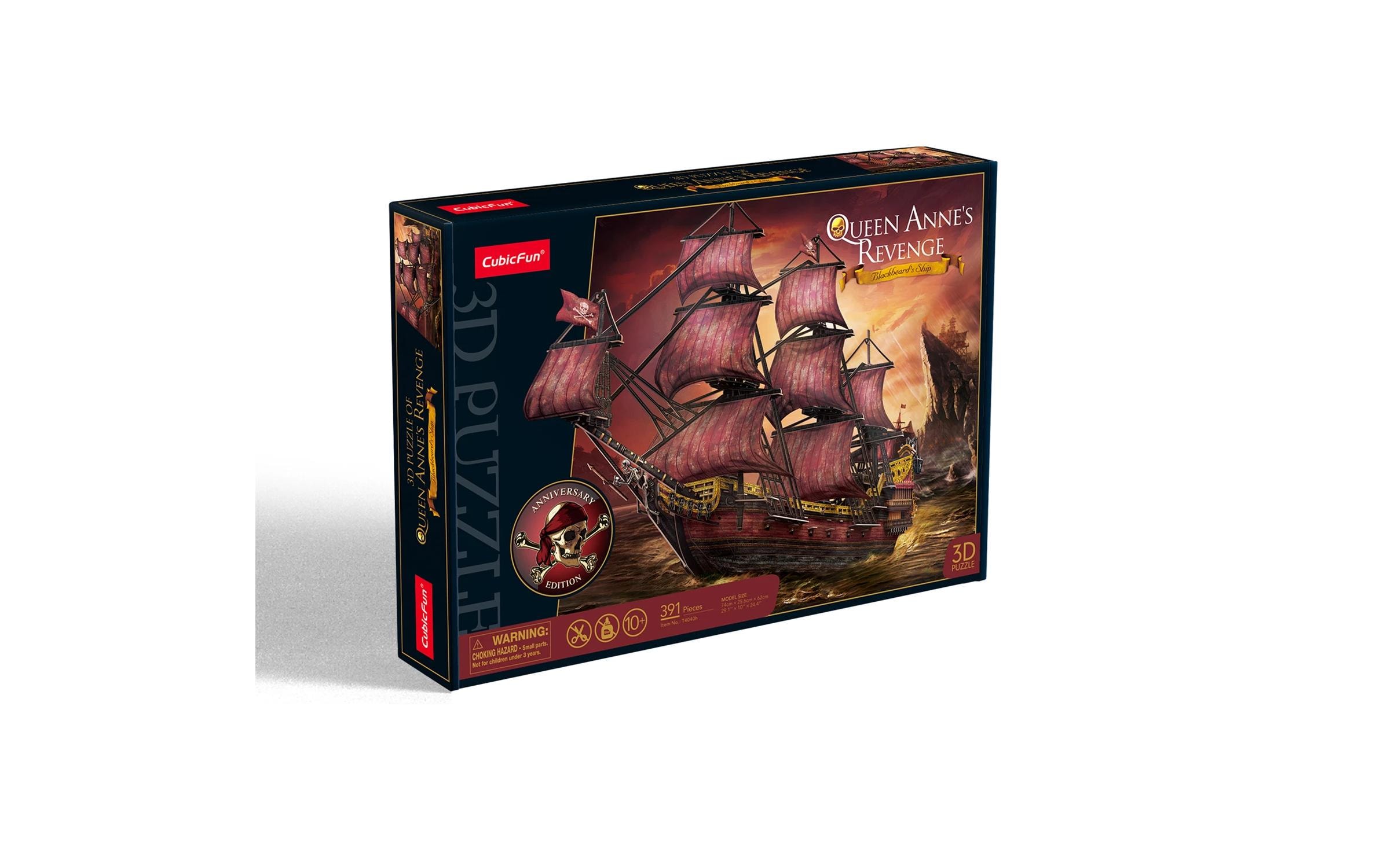 CubicFun 3D Puzzle Queen Annes Revenge 391 Teile