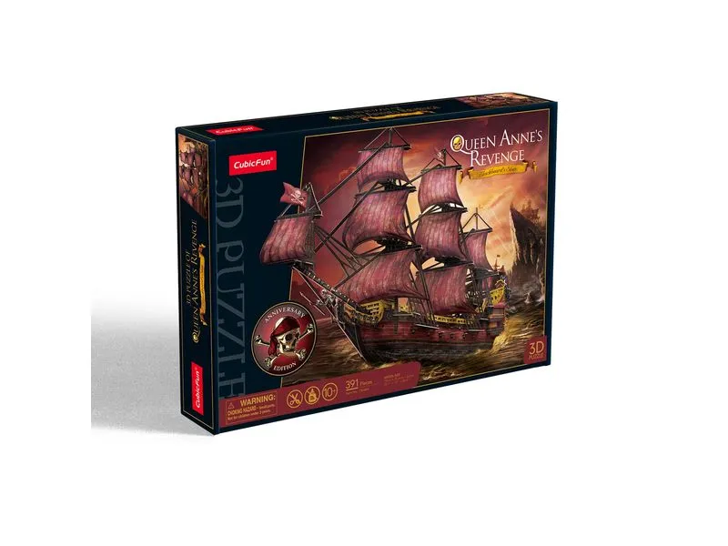 CubicFun 3D Puzzle Queen Annes Revenge 391 Teile