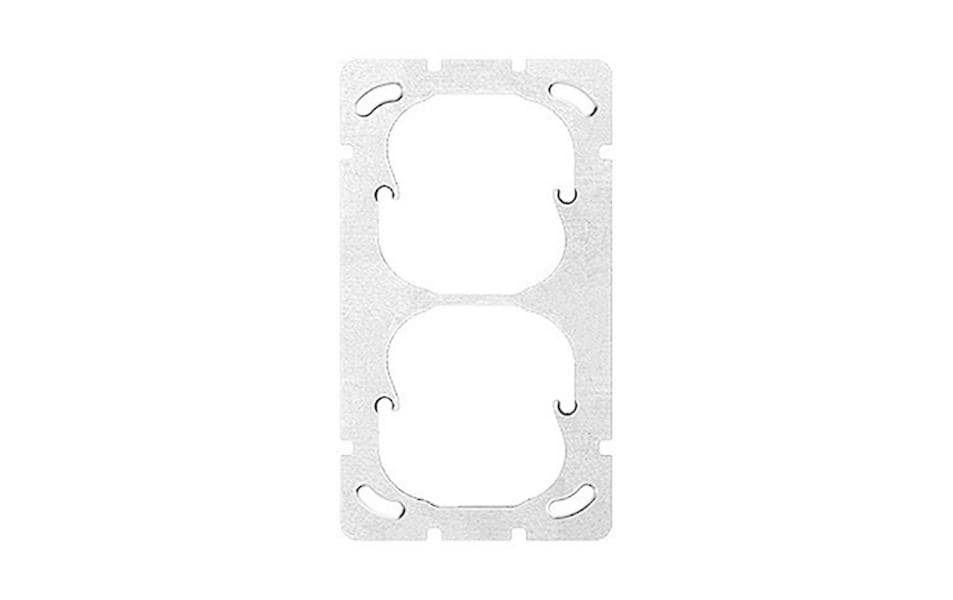 Feller EDIZIOdue Befestigungsplatte 2x1 Feller EDIZIOdue Befestigungsplatte 2x1