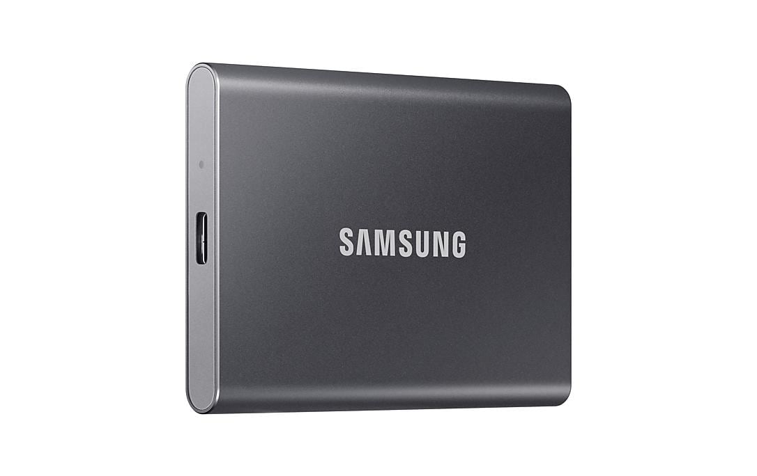 Samsung Externe SSD Portable T7 Non-Touch, 1000 GB, Titanium Samsung Externe SSD Portable T7 Non-Touch, 1000 GB, Titanium