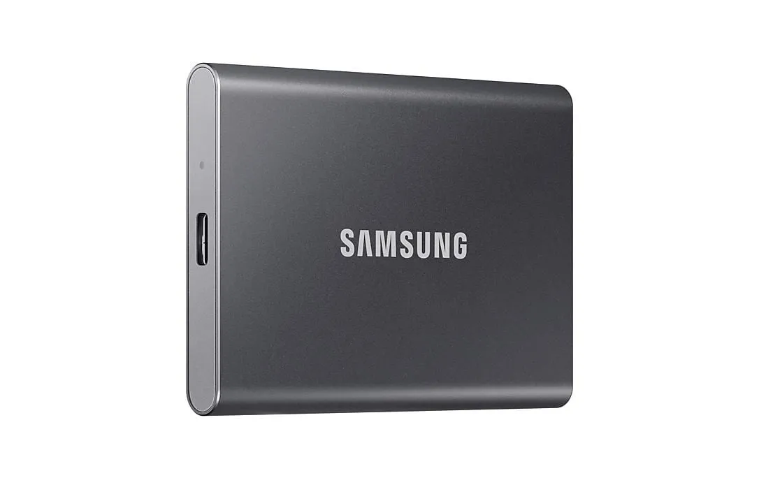 Samsung Externe SSD Portable T7 Non-Touch, 4000 GB, Titanium Samsung Externe SSD Portable T7 Non-Touch, 4000 GB, Titanium