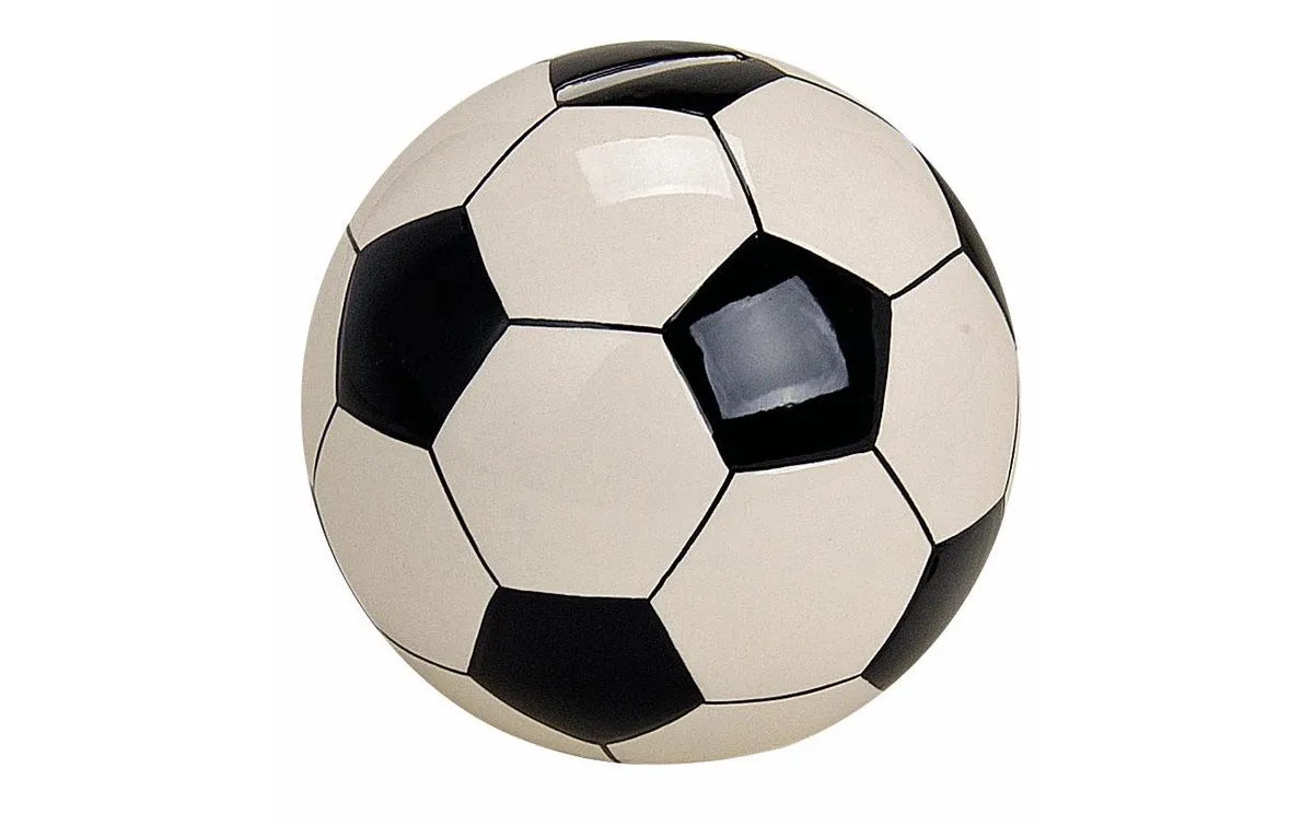 G. Wurm Spardose Fussball 13 cm