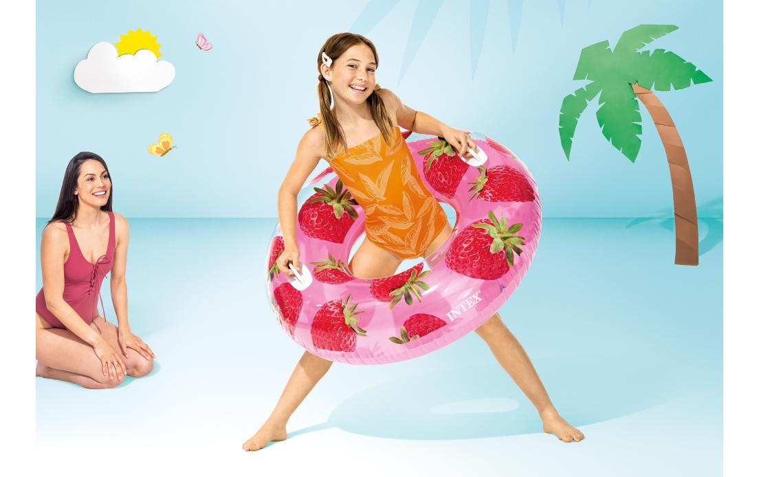 Intex Schwimmring Tropical Fruit assortiert