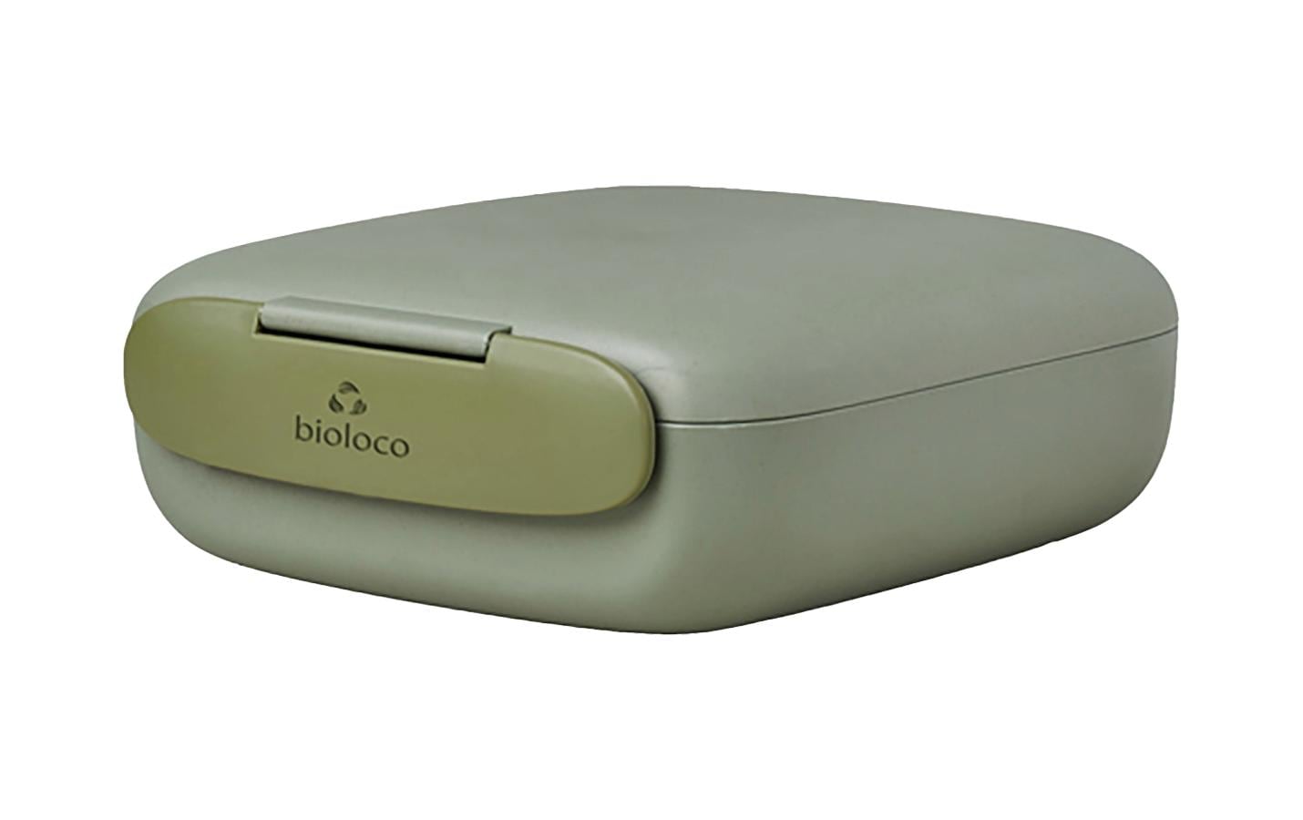 BioLoco Lunchbox square Olivgrün