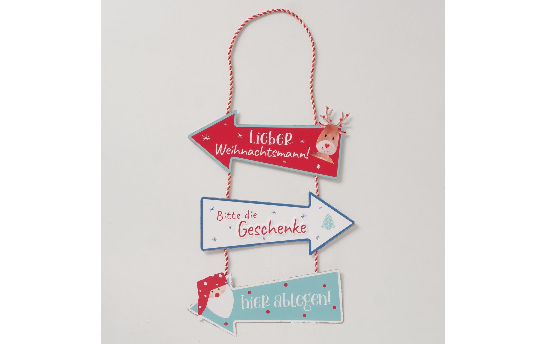 Boltze Weihnachtsdeko Fynn Metall, 68 cm