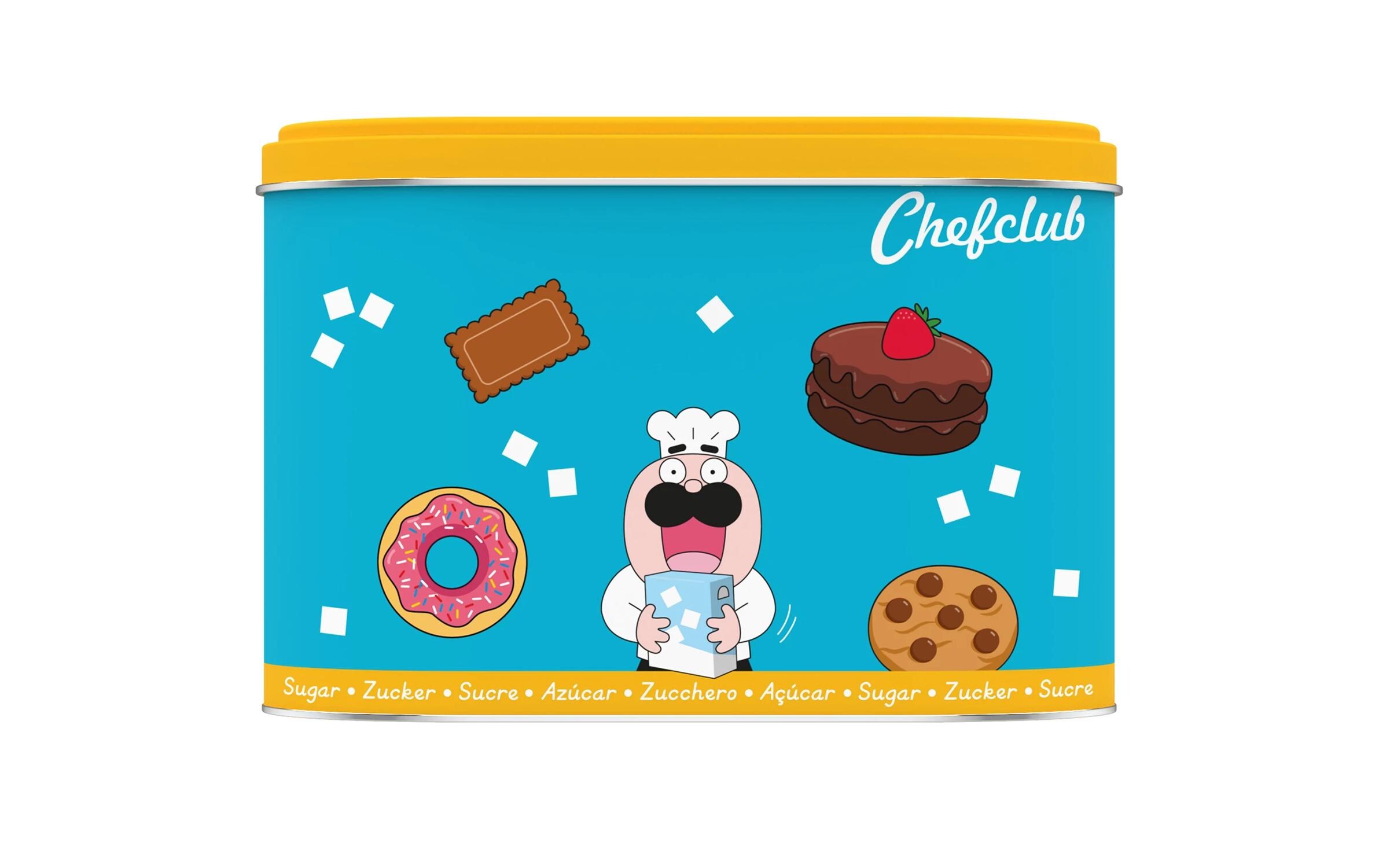 Chefclub Zuckerdose 1,5 kg, Blau