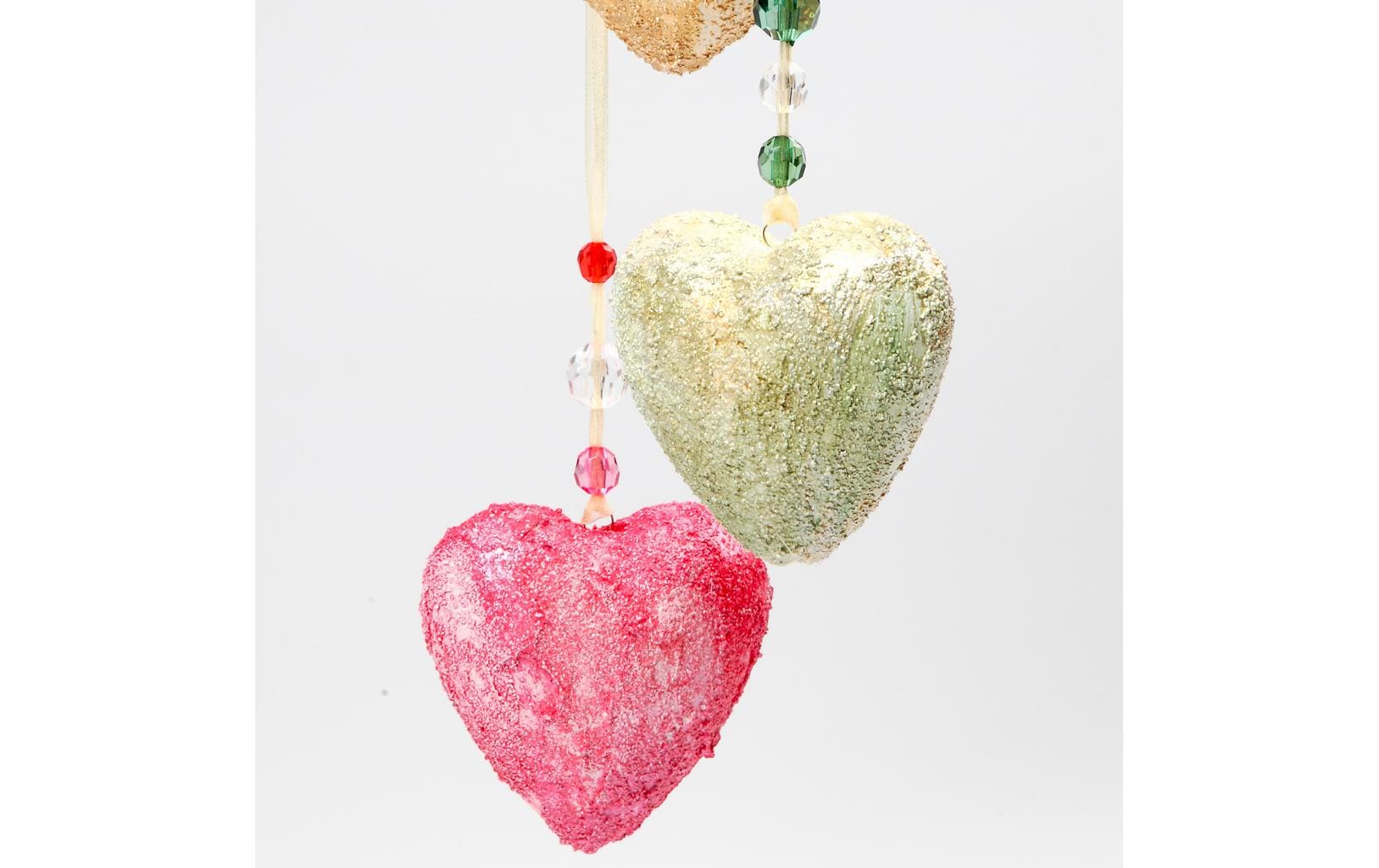 Creativ Company Styropor-Herzen 50 Stück, Weiss