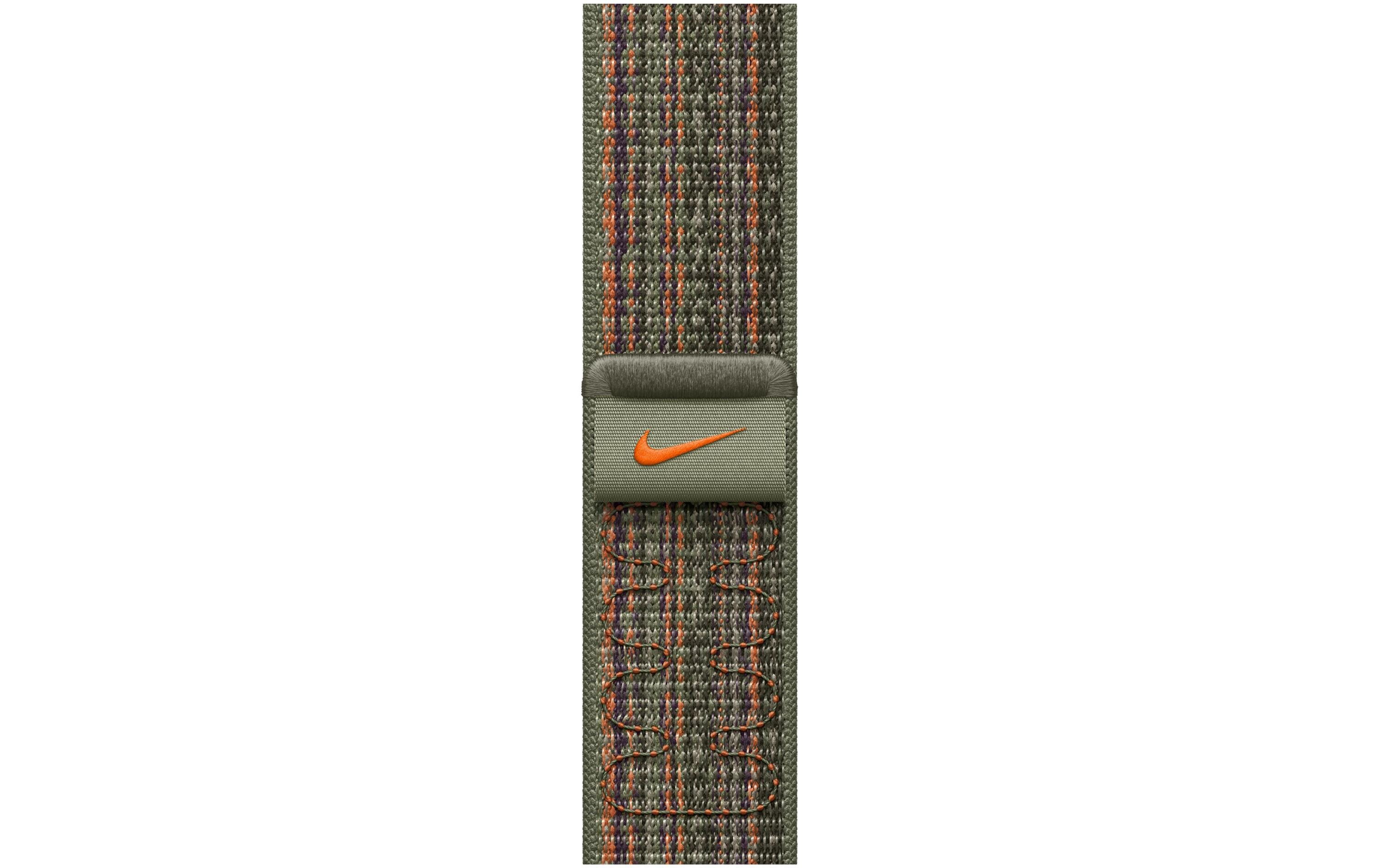 Apple Nike Sport Loop 41 mm Sequoia/Orange