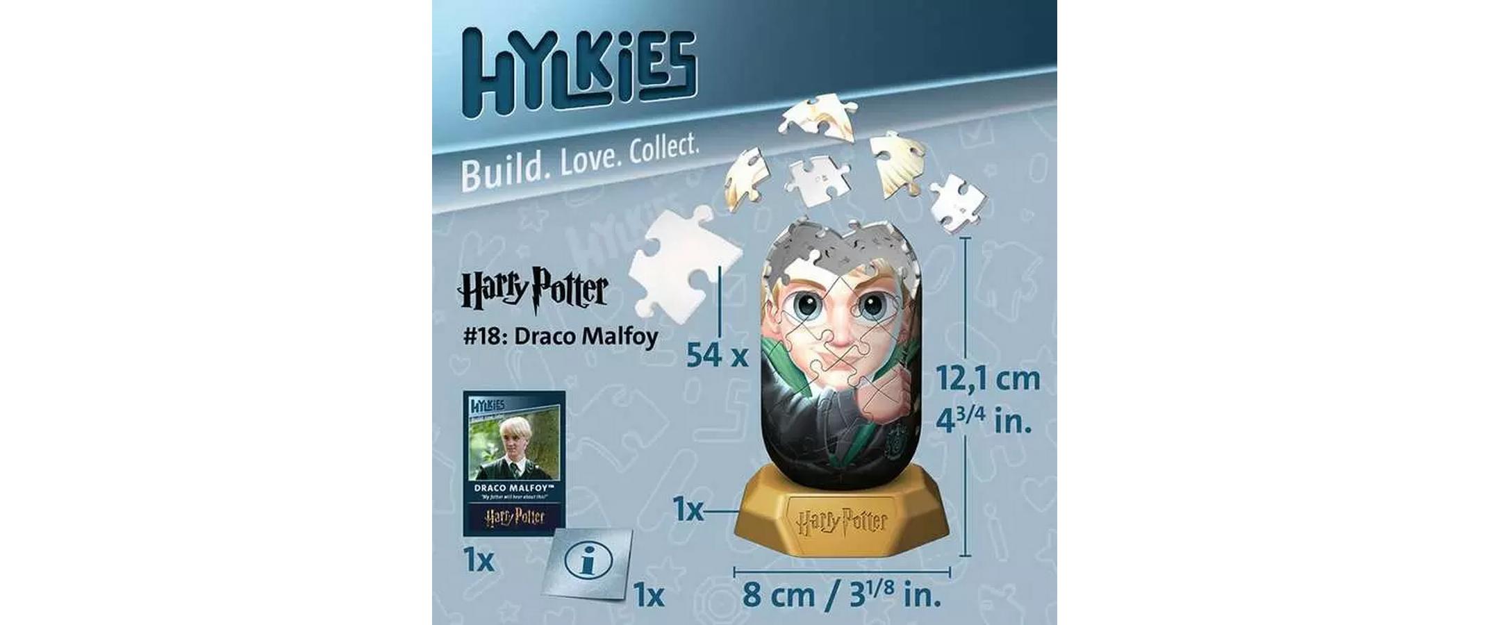 Ravensburger 3D Puzzle Hylkies – Draco Malfoy